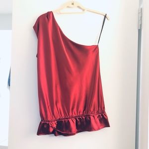 Kenneth Cole one shoulder top